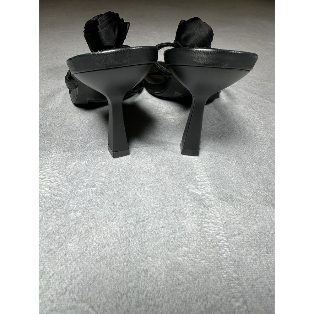 Steve Madden Women's Jannie Heeled Sandal, Black 6.5 - Picture 6 of 6
